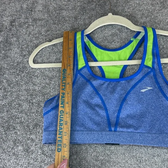 Brooks Moving Comfort Rebound Racer Sports Bra Racerback M Athletic Active - Picture 2 of 6